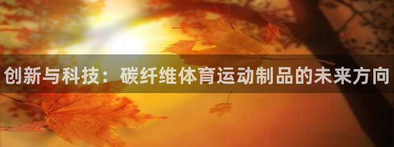 米兰体育官网下载平台：创新与科技：碳纤维体育运动制品