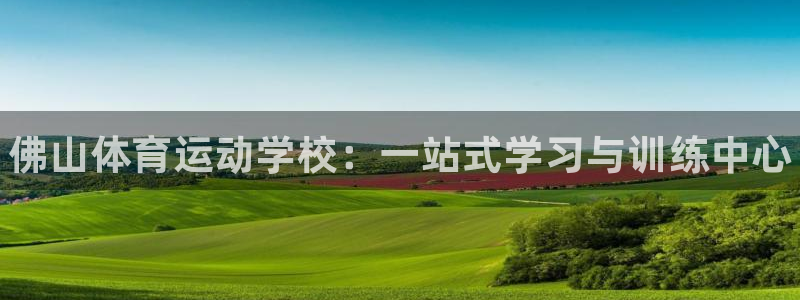 米兰体育官方正版app官方：佛山体育运动学校：一站式