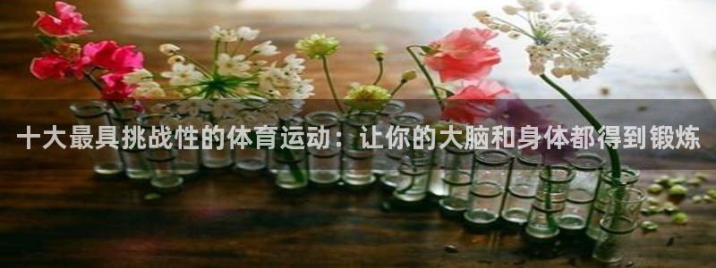 米兰体育官方正版app集团官网首页网址：十大最具挑战性的体育