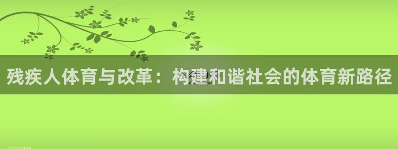 米兰体育报洗地红鸟：残疾人体育与改革